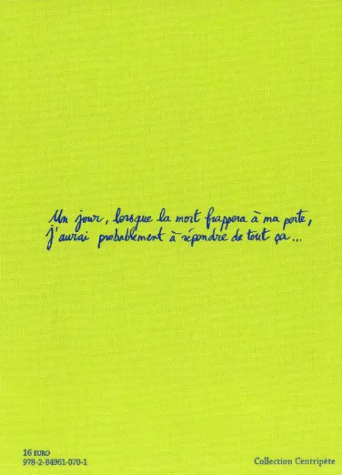 Verso de l'album The Autobiography of me too Tome Two