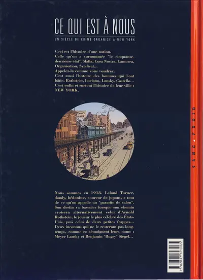 Verso de l'album Ce qui est à nous Tome 4 Le pari