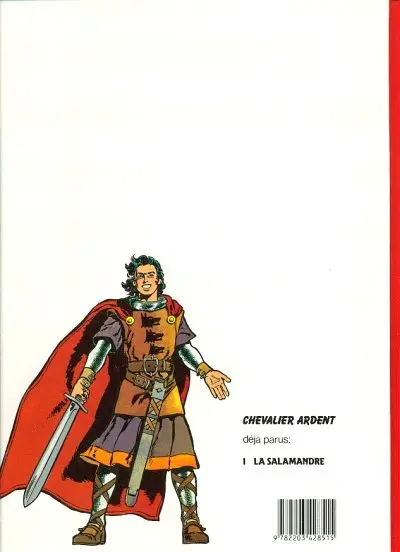 Verso de l'album Chevalier Ardent Horus - Rijperman Tome 2 La Salamandre
