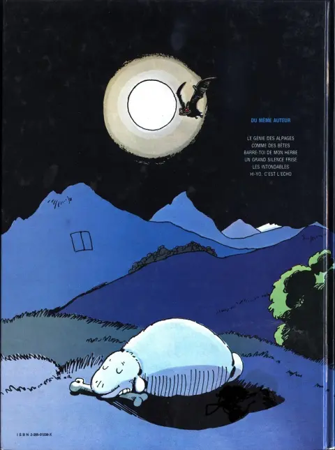 Verso de l'album Le Génie des Alpages Tome 4 Un grand silence frisé