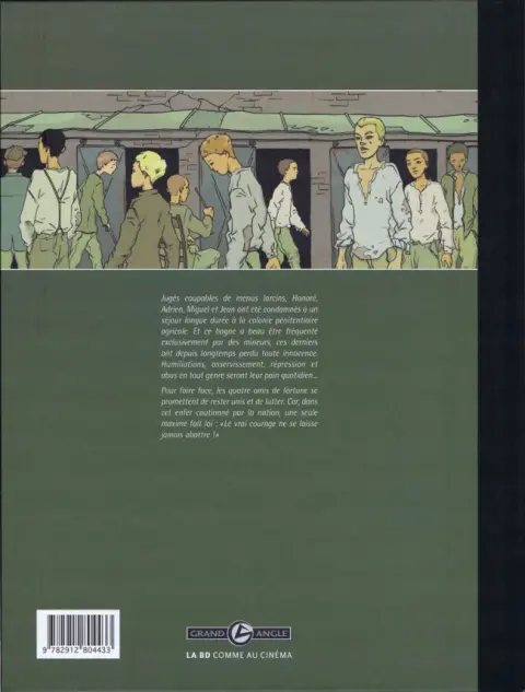 Verso de l'album Les Innocents coupables Tome 1 La Fuite