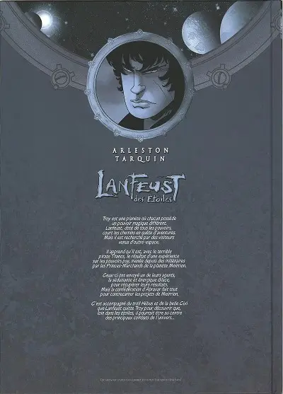 Verso de l'album Lanfeust des Étoiles Tome 8 Le sang des comètes