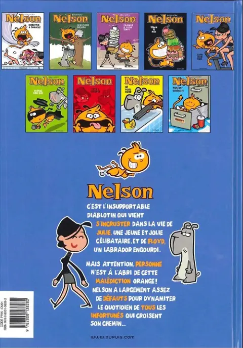 Verso de l'album Nelson Tome 5 Super casse-pieds