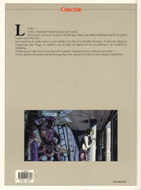 Verso de l'album Balade au Bout du monde Tome 7 La voix des maîtres
