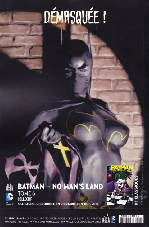 Verso de l'album Justice League Saga #24