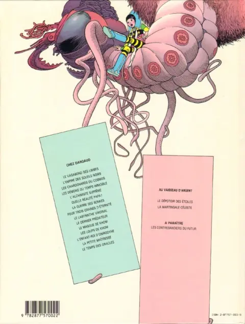 Verso de l'album Le Vagabond des Limbes Tome 17 La martingale céleste