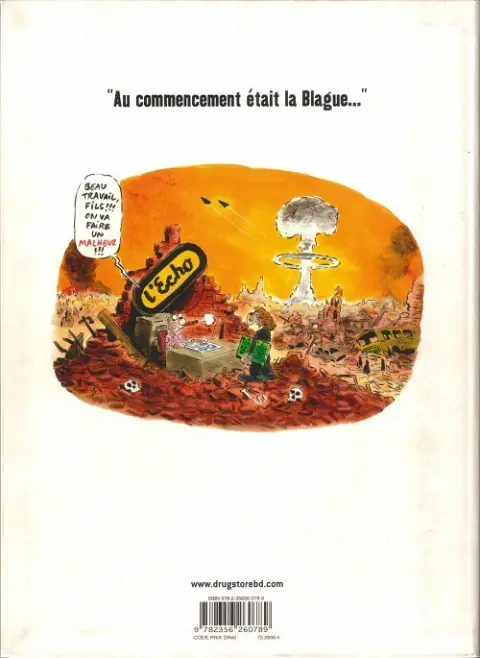Verso de l'album La Bible des sales blagues Tome 3 Livre 3