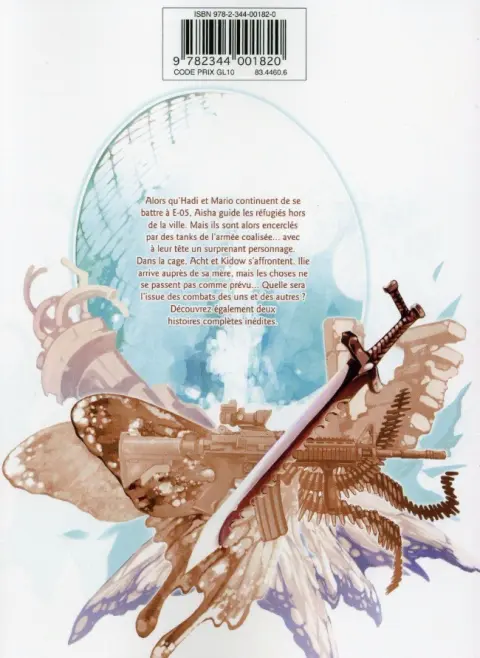 Verso de l'album Cagaster Tome 6