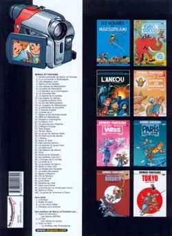 Verso de l'album Spirou et Fantasio Tome 15 Z comme Zorglub