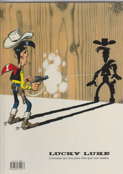 Verso de l'album Lucky Luke Tome 42 7 Histoires de Lucky Luke