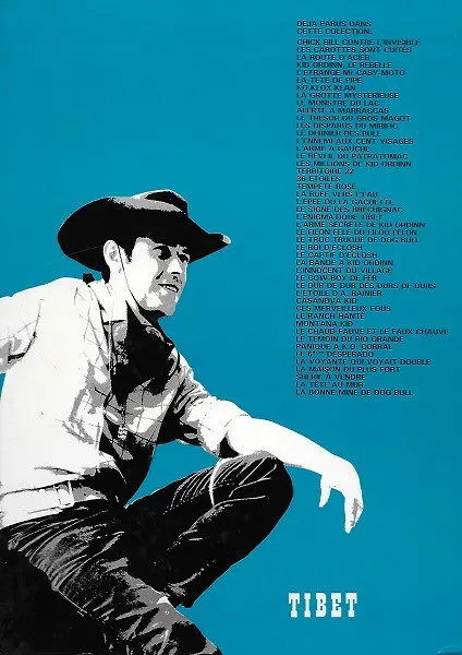 Verso de l'album Chick Bill Tome 30 Le filon fêlé du filou félon