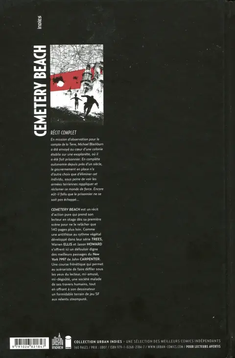 Verso de l'album Cemetery Beach