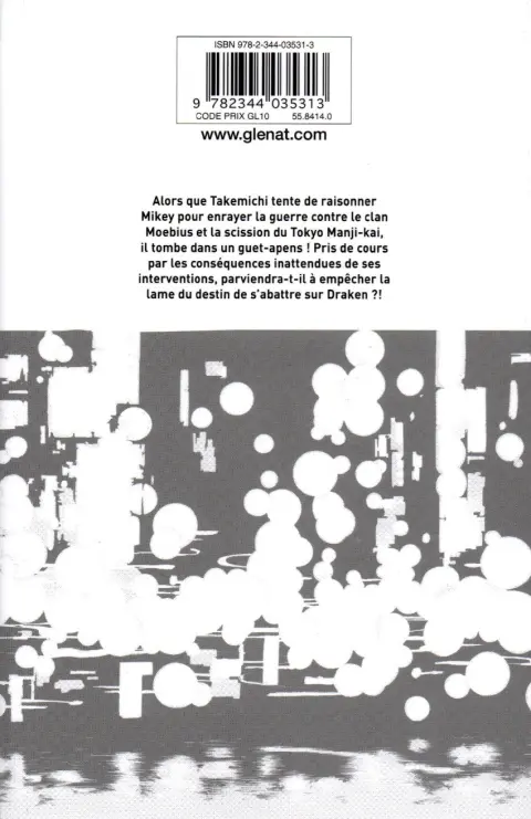 Verso de l'album Tokyo Revengers 3