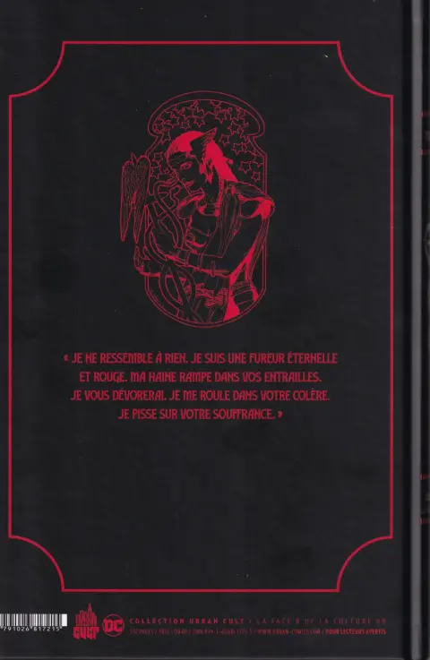 Verso de l'album Promethea Livre Deuxième