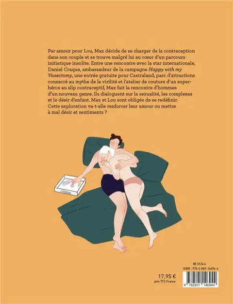 Verso de l'album L'homme sous pilule L'itinéraire d'un couple à la recherche de sa contraception