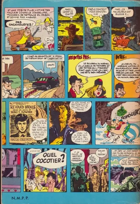 Verso de l'album Pilote N° 6
