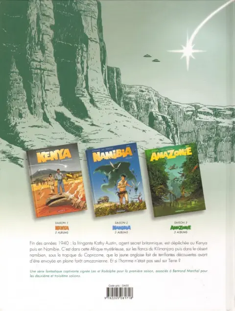 Verso de l'album Amazonie Épisode 5