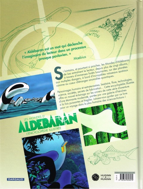 Verso de l'album Aldébaran Les Mondes d'Aldébaran - L'encyclopédie illustrée