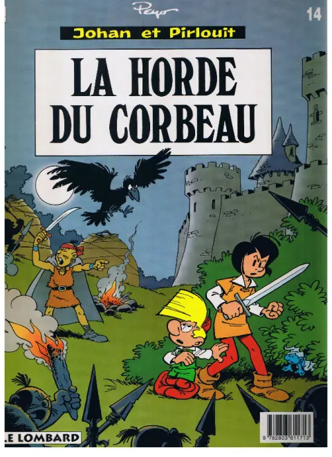 Verso de l'album Les Schtroumpfs Tome 16 Le schtroumpf financier