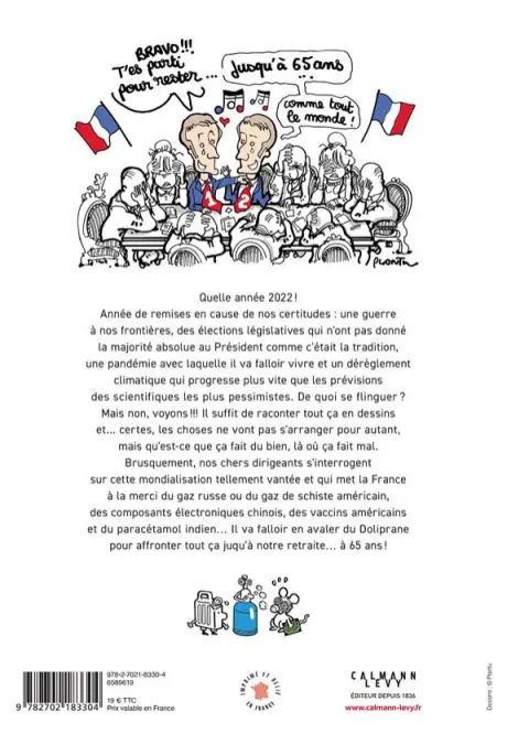 Verso de l'album Sale temps pour la planète