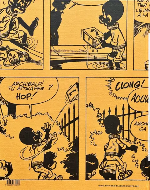 Verso de l'album La Ribambelle La Ribambelle en noir et blanc