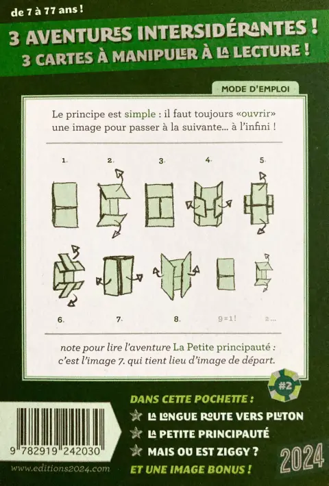 Verso de l'album Les aventures intersidérantes de Jean-Pierre Vortex #2