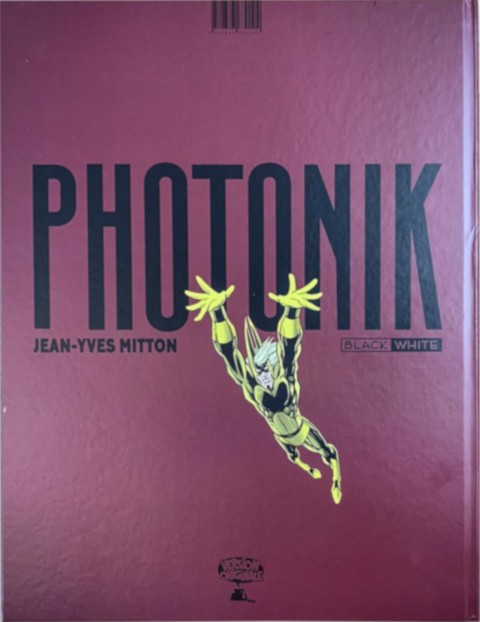 Verso de l'album Photonik Prisonnier des étoiles