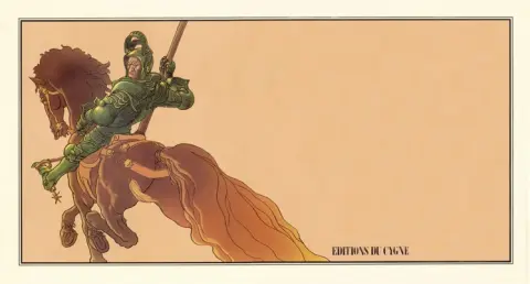 Verso de l'album Le Condottiere