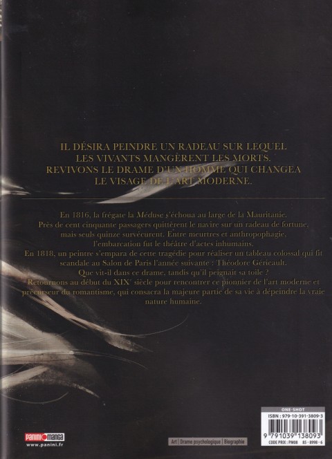 Verso de l'album Gericault 1