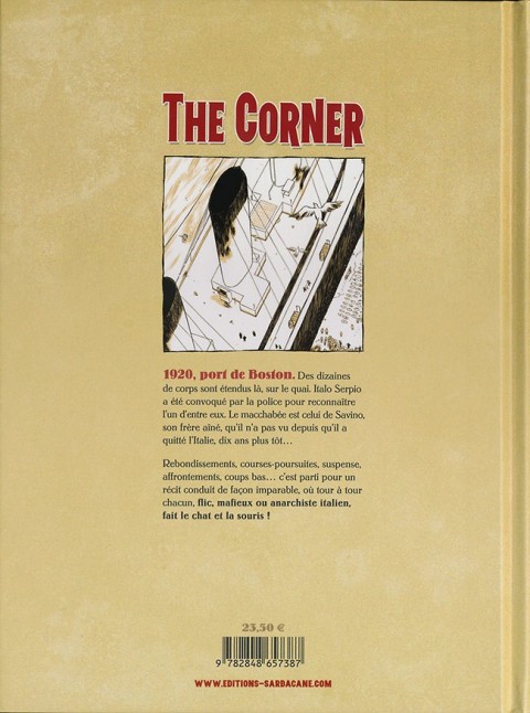 Verso de l'album The Corner