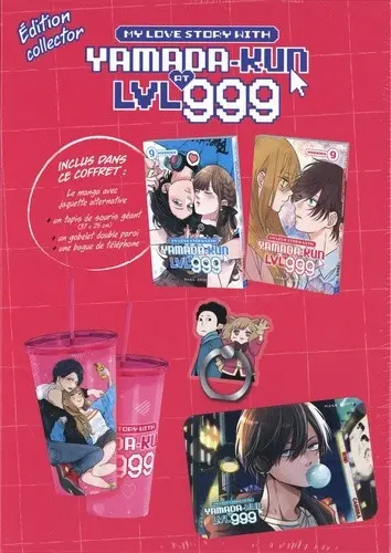 Verso de l'album My love story with Yamada-kun at lvl 999 9