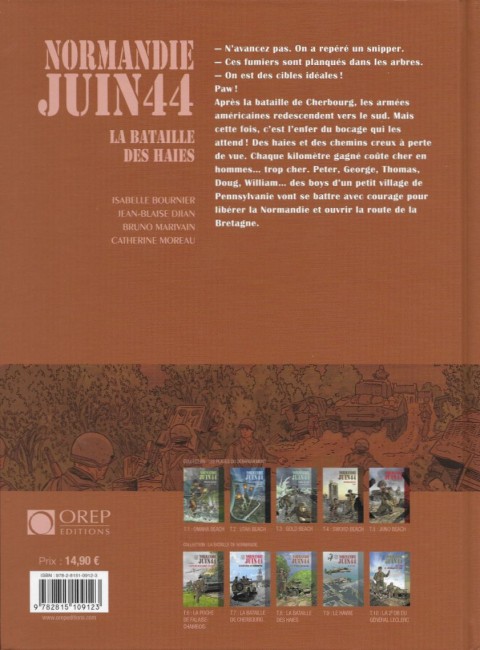 Verso de l'album Normandie juin 44 Tome 8 La bataille des haies