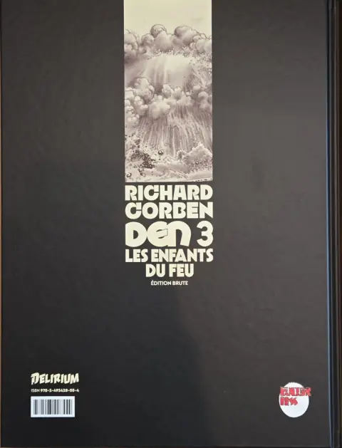 Verso de l'album Den Tome 3 Les enfants du feu