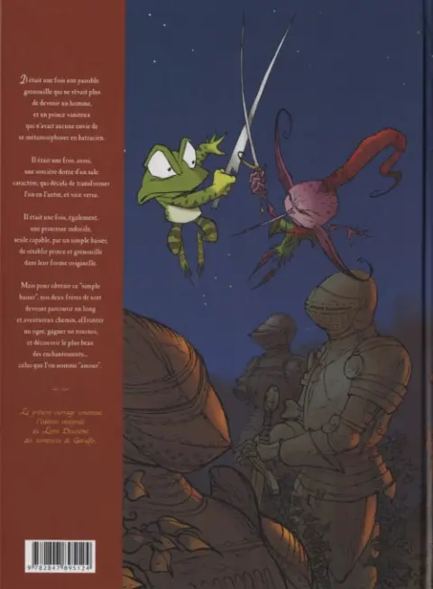 Verso de l'album Garulfo Livre deuxième - Édition Intégrale