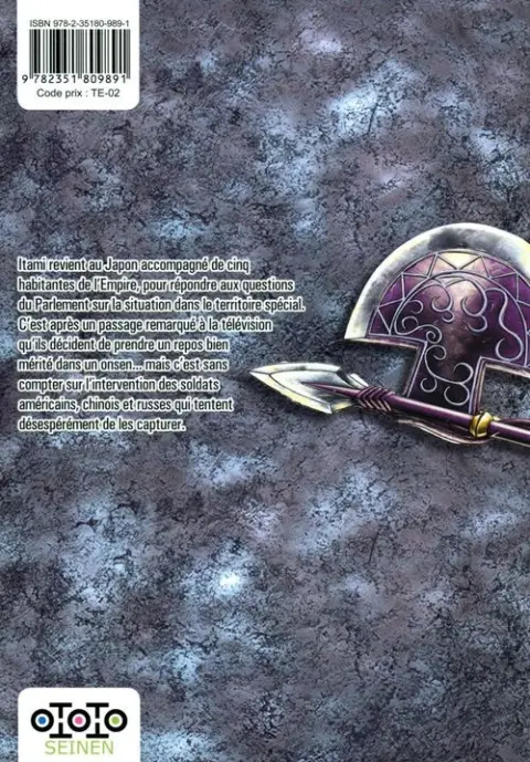 Verso de l'album Gate - Au-delà de la porte 3