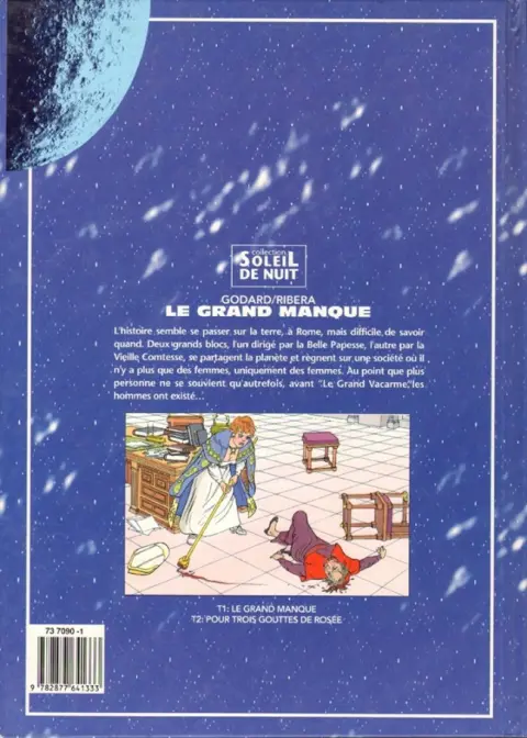 Verso de l'album Le Grand manque Tome 2 Pour trois gouttes de rosée