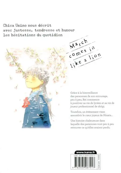 Verso de l'album March comes in like a lion 5