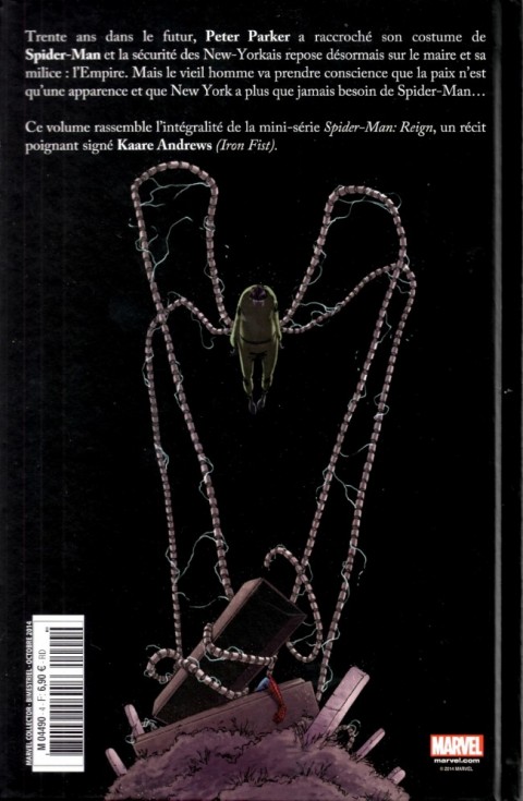 Verso de l'album Marvel Collector Tome 4 Spider-Man - L'Empire