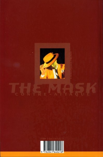 Verso de l'album The Mask contre-attaque Tome 1