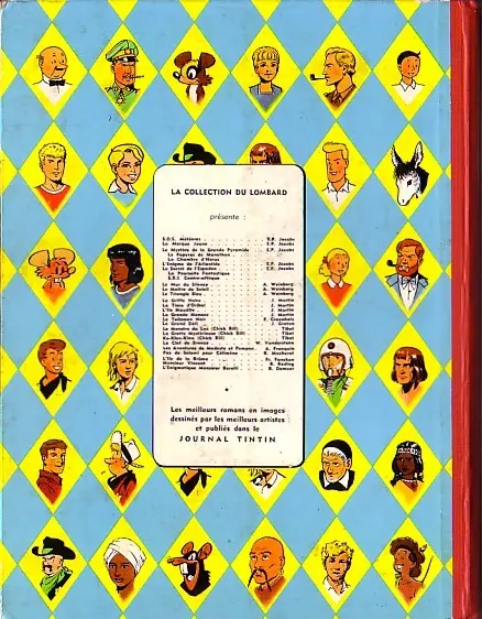 Verso de l'album Michel Vaillant Tome 1 Le grand défi