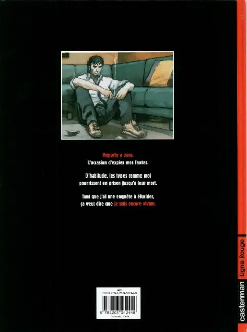 Verso de l'album Nero Tome 3 Le disciple
