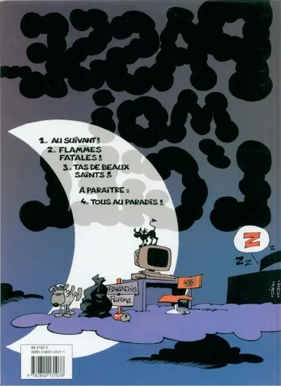 Verso de l'album Passe-moi l'ciel Tome 3 Tas de beaux saints !