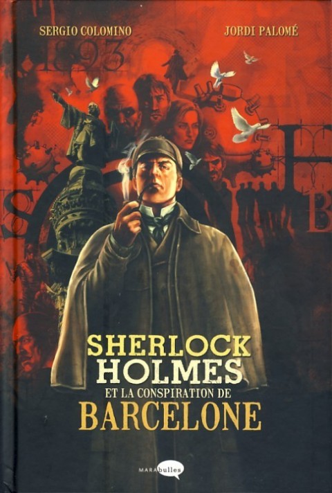 Couverture de l'album Sherlock Holmes et la conspiration de Barcelone