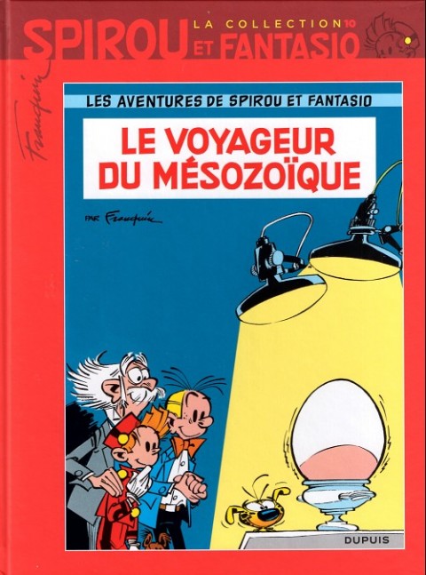 Couverture de l'album Spirou et Fantasio La collection Tome 10 Le voyageur du mésozoïque