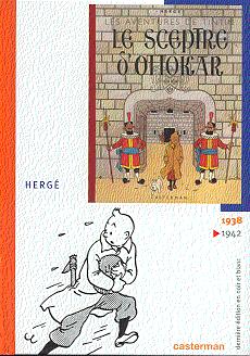 Couverture de l'album Tintin Le sceptre d'Ottokar