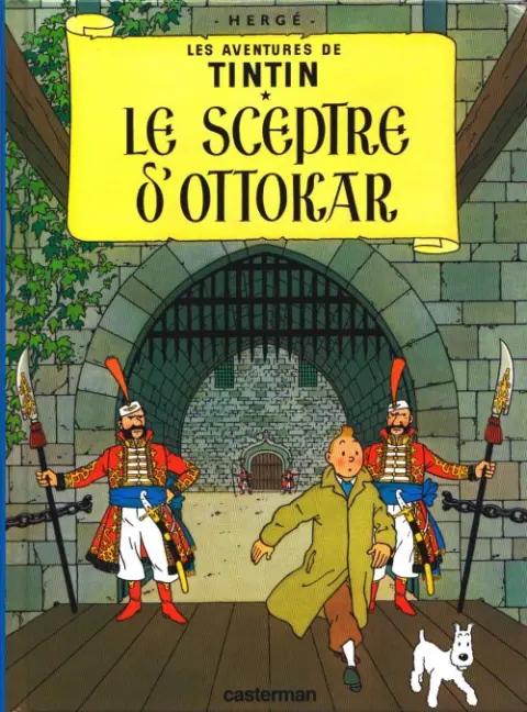 Tintin Tome 8 Le sceptre d'Ottokar