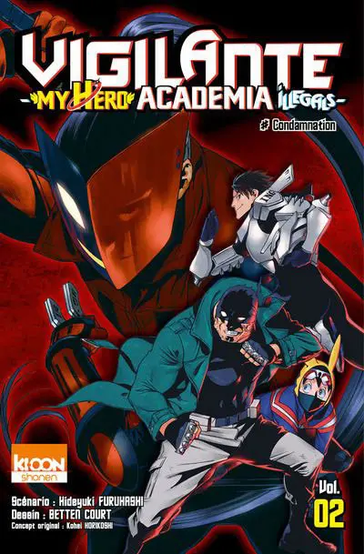 Vigilante - My Hero Academia Illegals Vol. 02 Condamnation