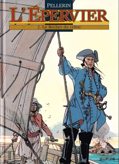 Couverture de l'album L'Épervier Tome 2 Le Rocher du crâne