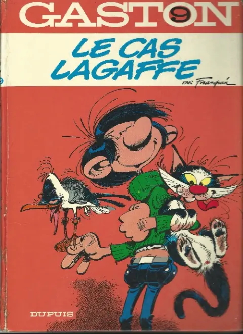 Couverture de l'album Gaston Tome 9 Le cas Lagaffe