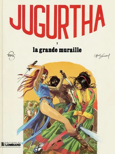 Couverture de l'album Jugurtha Tome 7 La grande muraille